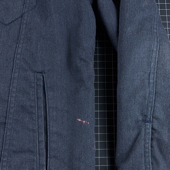 LEVI MENS SHERPA TRUCKER JACKET size large - Picture 4 of 14